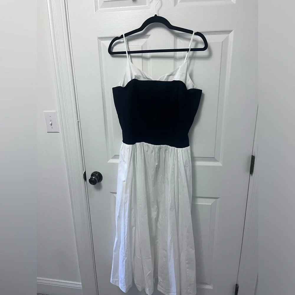 By Anthropologie Twofer Peekaboo Midi Dress - Picture 3 of 8